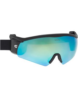 G.O.D Eyewear Ladies Cross Country Ski Goggles Uv400 Anti-Fog Lens - Blue