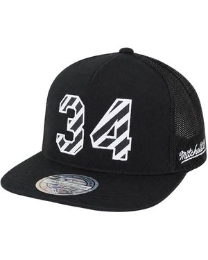 Mitchell & Ness Nba Houston Rockets #34 Olajuwon Cap - Black