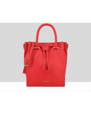 Paul Costelloe Flumendosa Leather Multi Way Bag - Red