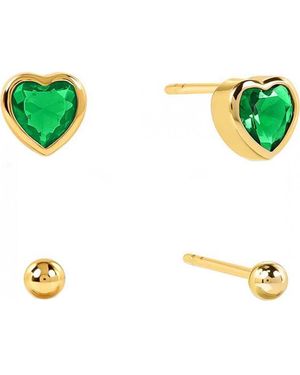 Radley Ryj1618 Ladies Core Earrings Gift Set - Green