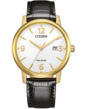 Citizen Watch Bm6756-01A Leather - Metallic