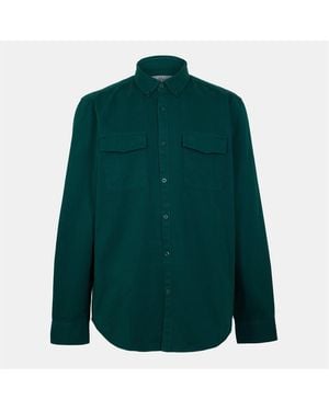 Original Penguin Regular Fit Long Sleeve Shirt - Green