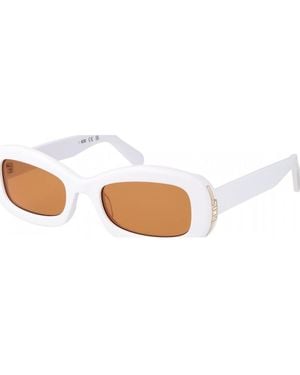 Gcds Gd0027 5321E 53 21E Sunglasses - White