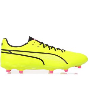 PUMA King Pro Fg/ag Voetbalschoenen (kalk) - Geel