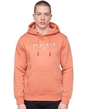 Henleys Ninesix Hoodie - Orange