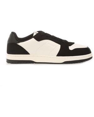 HUGO Hadrian Mixed Material Trainers Size 6 - Black
