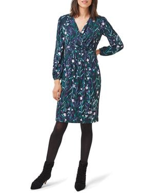 Phase Eight Beatrix Slinky Jersey Dress - Blue