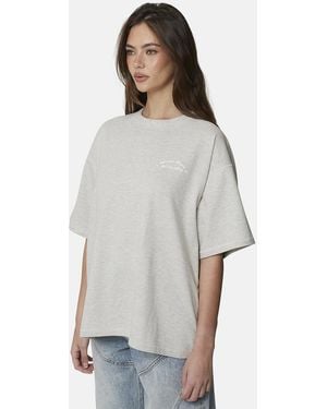 Good For Nothing Oversized Graphic Tee - White