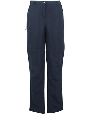 Regatta Ladies Chaska Iii Zip-Off Hiking Trousers - Blue