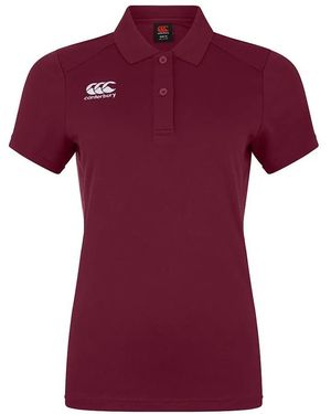 Canterbury Ladies Club Dry Polo Shirt - Red