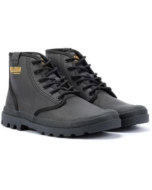 Palladium Pampa Hi Wax Canvas Boots - Black