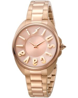 Just Cavalli Jc1L008M0095 Rose Watch With Dial - Natural