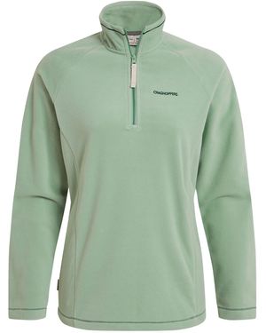 Craghoppers Ladies Miska Vi Half Zip Fleece (Pale Pistachio) - Green