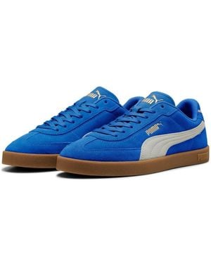 Product Of New York Puma Club Ii Era Suede Mountain Trainers - Blue
