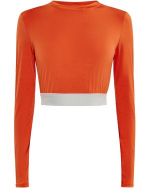 myMo Longsleeve Dames Oranje