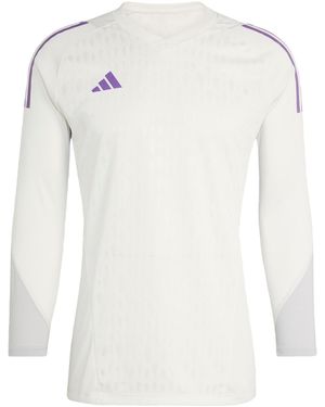 adidas Originals Tiro 23 Pro Long Sleeve Goalkeeper Jersey - White