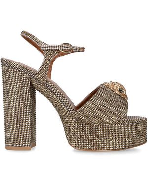 Kurt Geiger Kensington Platform Sdl Sandals - Grey