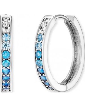Engelsrufer Ere-Ocean-Zim-Cr-21 Ladies Ocean Earrings Sterling - Blue