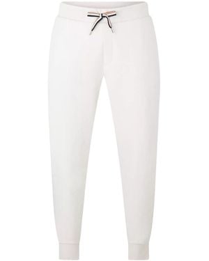BOSS C-Larsen Patterned Joggers - White