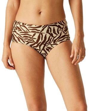 Regatta Paloma Zwemshort Met Zebraprint (Lichtbruin/ Donkerbruin)