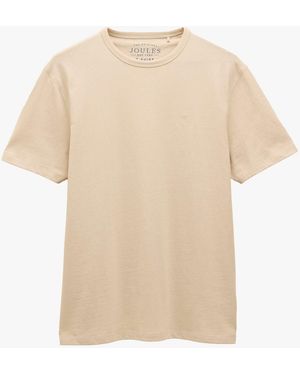 Joules Rugby Club Tee T-Shirt Cream - Natural