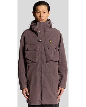 Lyle & Scott Water Resistant Guard Parka - Brown