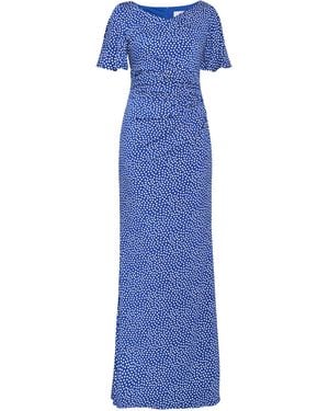 Gina Bacconi Kasia Jersey Maxi Dress - Blue
