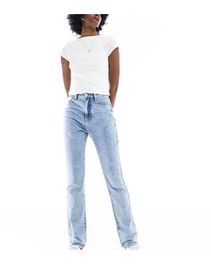 In The Style Tall Straight Leg Jeans - Blue