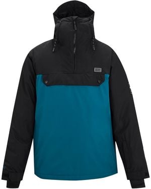 Dare 2b Freeride Ii Colour Block Overhead Ski Jacket (Kingfisher) - Blue