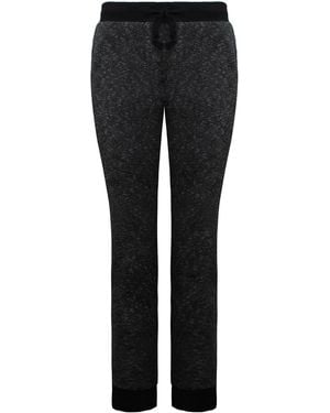 Vans Off The Wall Stretch Waist Track Trousers Vn0005Doblk Cotton - Black