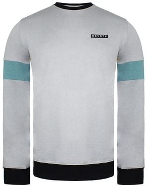Devote London Clayton /Teale Jumper - Grey