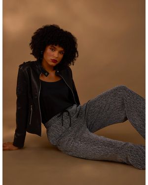 Blue Vanilla Rhinestone Detailed Trousers - Brown