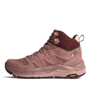 North Ridge Harlow Waterproof Walking & Hiking Mid Boots With Ripstop Upper - Brown