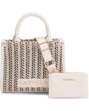 Carvela Kurt Geiger Sorrento Micro Tote Bag - White