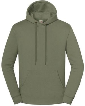 Fruit Of The Loom Adult Iconic Premium Hoodie (Classic) - Green
