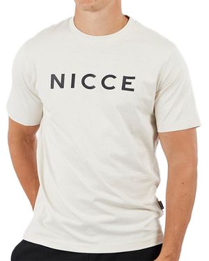 Nicce London Denno Light T-Shirt Cotton - Grey