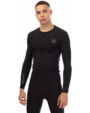 Skins Series-2 Long Sleeve Top - Black