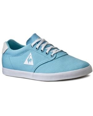 Le Coq Sportif Lamarina Light Plimsolls Canvas - Blue