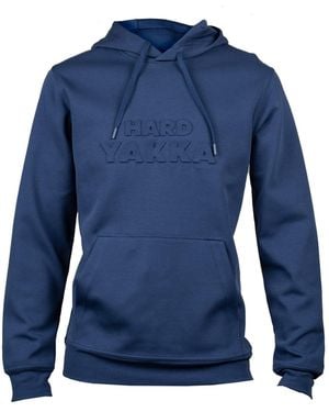 Hard Yakka Embossed Pullover Sweatshirt Cotton - Blue