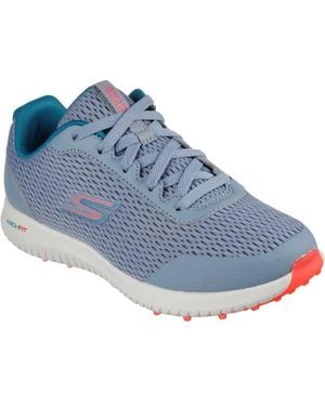 Skechers Go Golf Shoes Max Fairway 3 Spikeless Arch Fit 123029 - Blue
