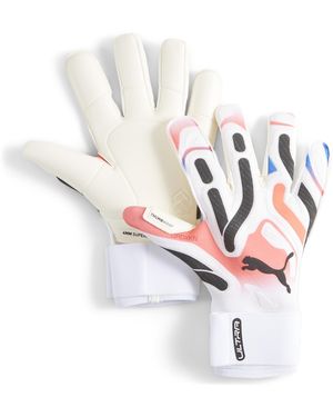 PUMA Ultra Ultimate Hybrid Goalkeeper Gloves - White
