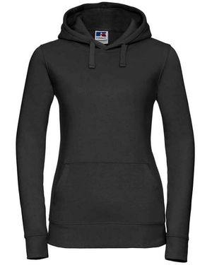 Russell Ladies Authentic Hoodie - Black
