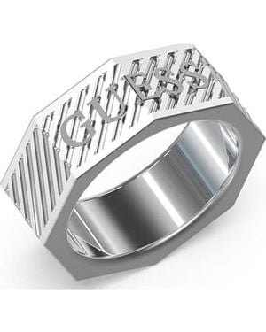 Guess Jumr03030Jwst66 Ring - Grey