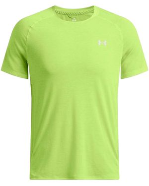 Under Armour Launch Trail Run Raglan T-Shirt - Green