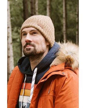 Mountain Warehouse 'Codi' Knit Beanie Warm Cosy Outdoors Winter Hat - Natural