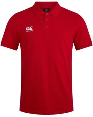 Canterbury Ladies Waimak Polo Shirt (Flag) - Red
