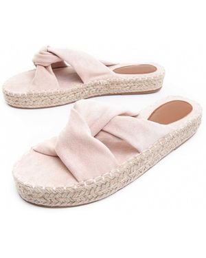 Montevita Flat Sandal Palanti4 In Rosa - Roze