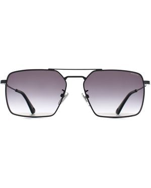 Police Spll07 Origins Lite 15 0568 Glanzend Gunmetal Gradiënt Zonnebril - Bruin