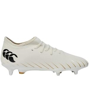 Canterbury Adult Phoenix 2.0 Elite Soft Ground Rugby Boots (Snow) - White