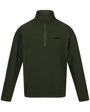 Regatta Quarter Zip Fleece Top - Green